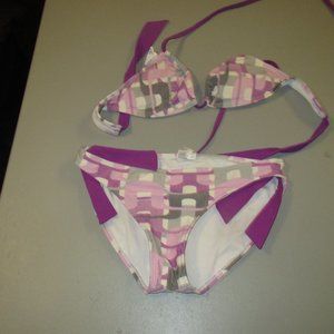 Multi Color 2 Pcs 725 Orginal Bikini Swimsuit Size Medium